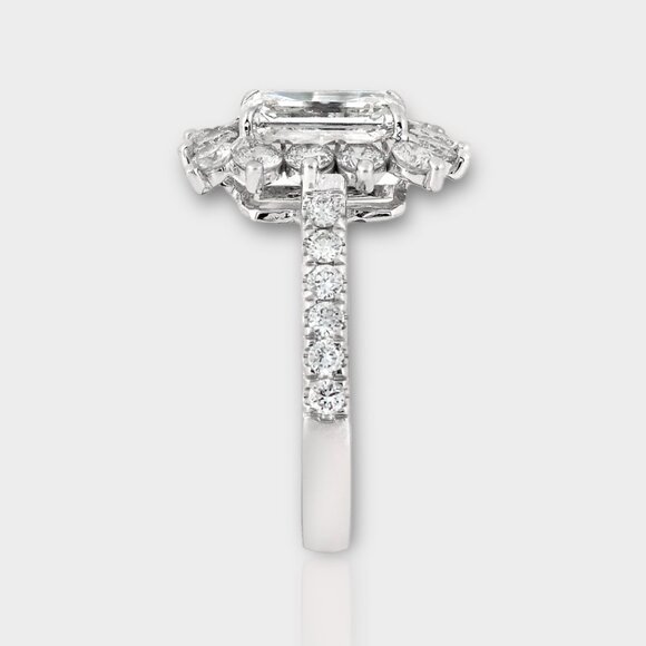 2 Carat  Lab Grown Diamond Ring - Picture 8 of 9